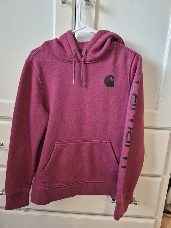 Carhartt Sweaters - Carhartt Women’s Raspberry Crewneck Pullover Hoodie